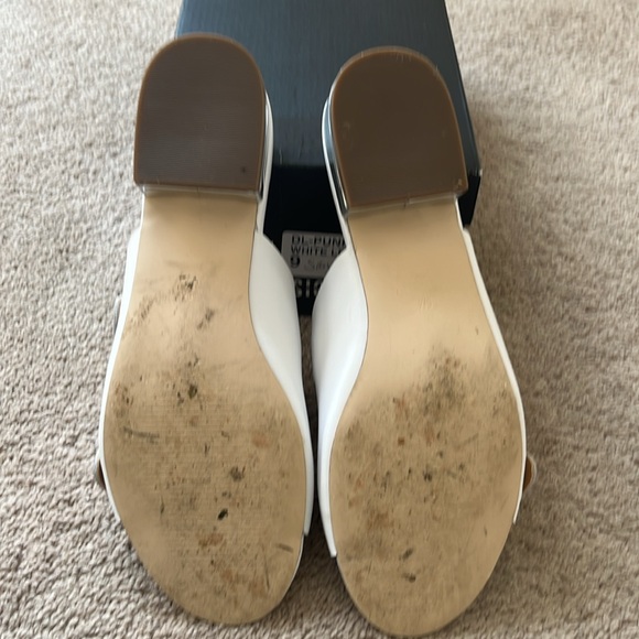 Women's Design Lab white sandals size 9 - Picture 3 of 3